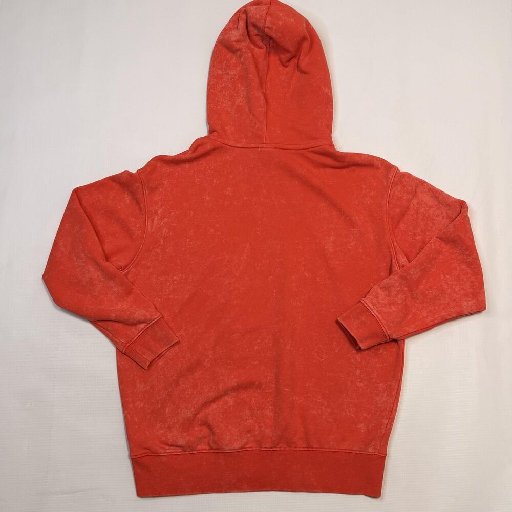 Nike Tracksuit Hoodie Sweatpants Set Womens XS Red Orange Fleece Jogger 2 Piece - Picture 6 of 14